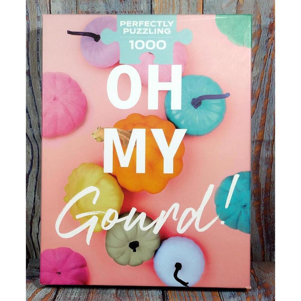 Oh My Gourd! 1000-Piece Pumpkin Puzzle - Open‎ Box